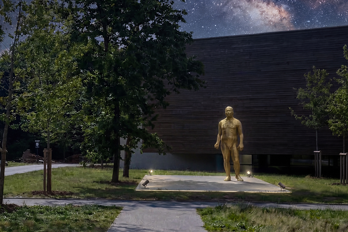 architecte-amenagement-paysager-statue-AREA-Studio-pugiliste